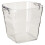 Viva Square Wine Bucket, Clear 1