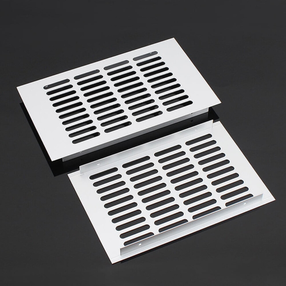 Gdhome 150Mm Aluminium Rectangular Cabinet Wardrobe Air Vent Grille Ventilation-Cover 9180479472537