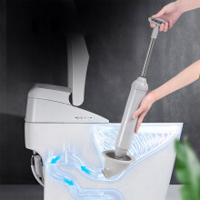XUNRYAN Toilet Plunge Blaster, High Pressure Gutter Plunger, Multi-Drain Unclogger for Toilets, Sinks & Kitchen, Clearance Sale