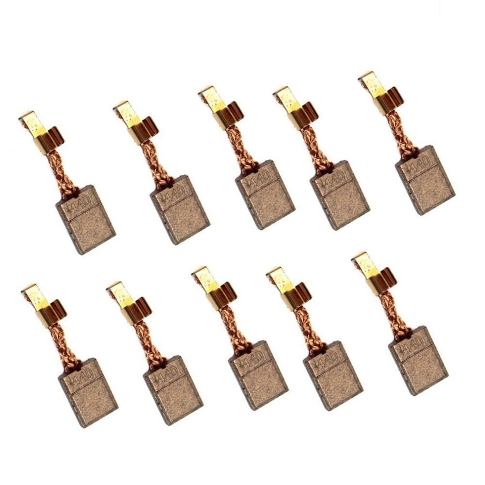 10Pcs Carbon Motor Brushes For Makita Cb-440/ Cb-436/195021-6/194427-5 Dcpb16 9180479475484