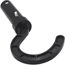 Pool Cleaner Hook for Robotic Retrieval with Wide Pole Compatibility and Durable Seasonal Use