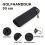 Small golf towel 30 cm Black 3
