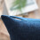 Phantoscope 18" x 18" Farmhouse, Rustic, Traditional Navy Texture Polyester Blend Throw Pillow , ( 2 Count) 6