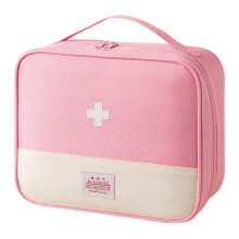 Mini Portable Medical Bag Mini Empty Medical Emergency Bag Multifunctional Outdoor Carry Bag Pink Extra Large