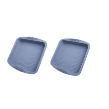 Growsl Kitchen Utensils Set, Clearance Sale, Quality Square Silicone Baking Set, Non-Stick & Flexible for Perfect Baked Goods, Easy Release & Clean