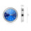 Car clock Quartz clock RED Red 2