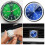 Car clock Quartz clock RED Red 3