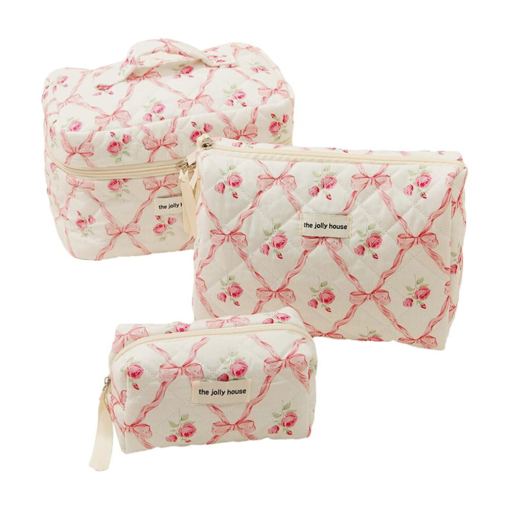 Clearance! Travel Makeup Bags Bow Tie Cosmetic Bag Portable Wash Bag Zipper Z8B5