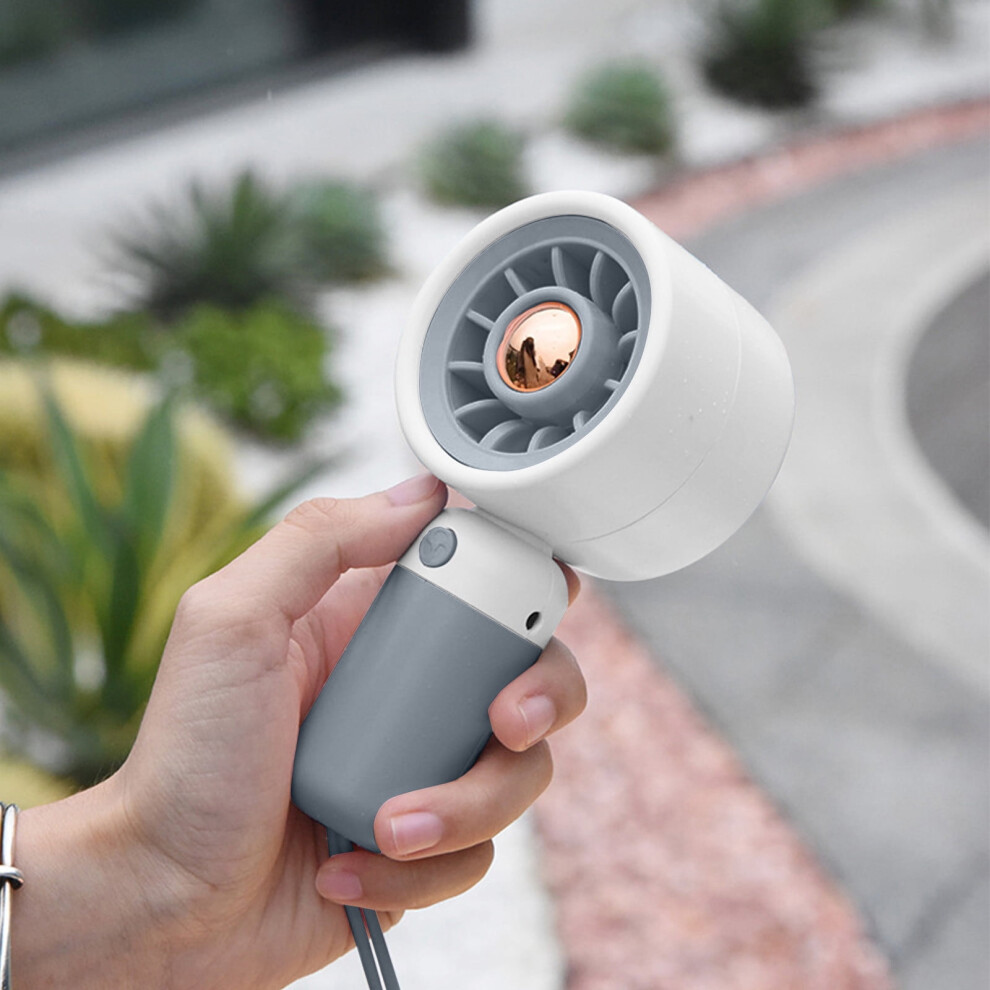 Ozmmyan Handheld Mini Fan, Portable Pocket Fan, 250Mah Rechargeable, 1H Runtime, For Outdoor Activities, Summer Gift 9557311669446