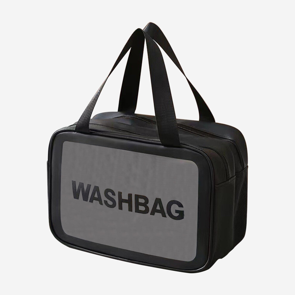 Yonrjhukm Large Capacity Transparent Cosmetic Storage Bag Large Cosmetic Makeup Travel Organizer for Men Women Cosmetic Storage Bag