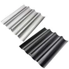 Pans 4 Wave Tray Loaf Bake Mold Easy Release Bread Pan Bread Loaf Loaves Toaster Bake Tray Oven Toaster