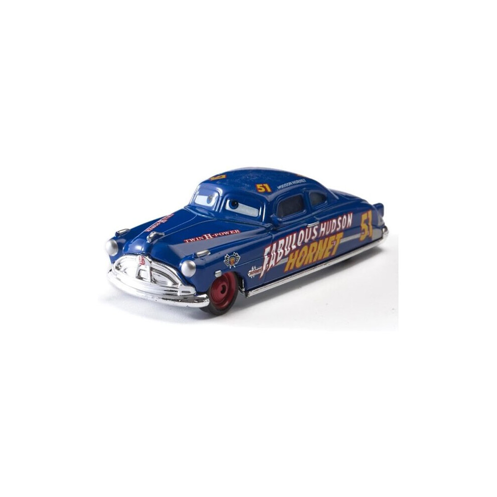 Disney Pixar Cars 3 Chick Hicks Police McQueen Mater Compatible with Fabulous Hudson Diecast Metal Alloy Model Car Toys for Boys, Chick Hicks