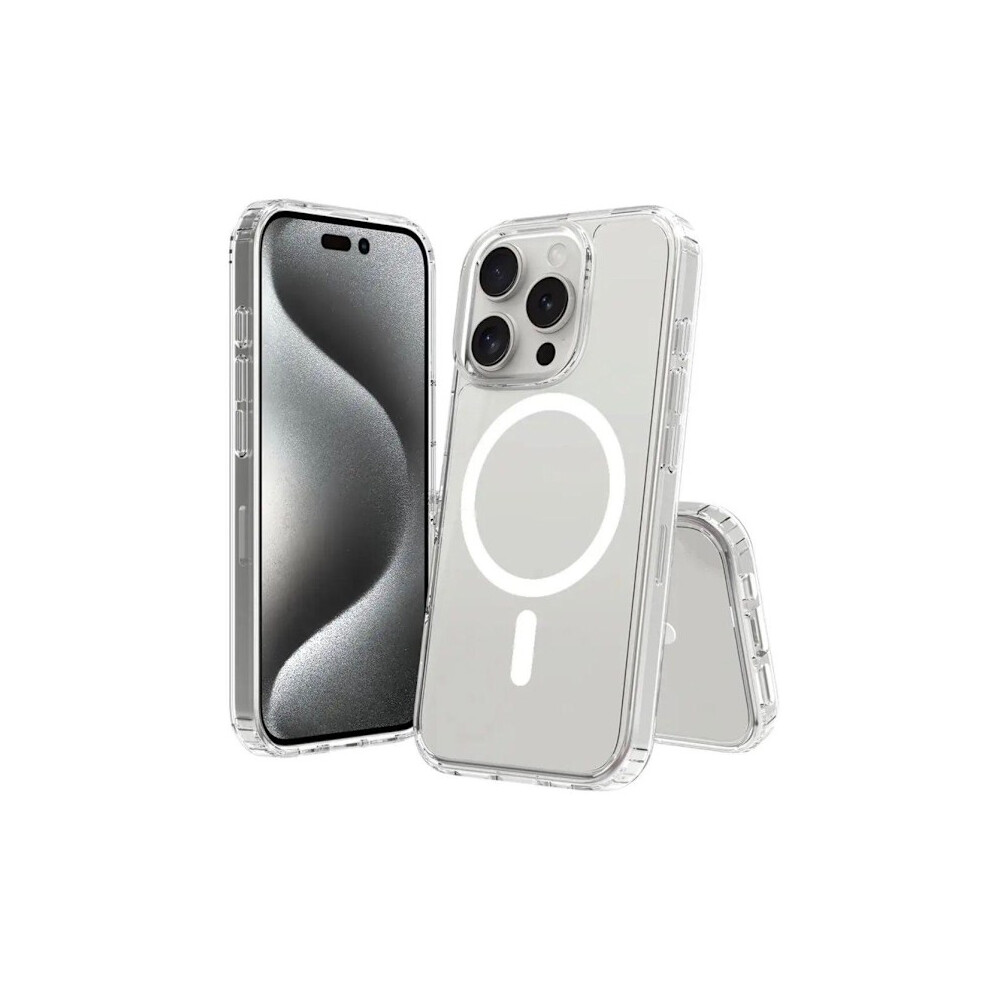 Compatible With Iphone 16 Pro Max Case Transparent Magsafe - Full-Coverage Shockproof Protection 9499224784659