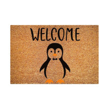 Begine Clearance Fun Penguin Floor Mat,Funny Cute Doormat Door Mat Welcome Friends Doormat Funny Doormat New Home Door Mat,1 X Floor Mat