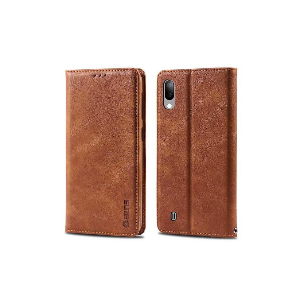 Wallet Case - Compatible With Samsung Galaxy A10 Light Light Brown 9555307243861