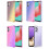 Compatible with Samsung Galaxy A32 - Shockproof Silicone Case Black/Gold 4