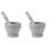 Kitchen Tools Garlic Pugging Pot Spice Grinder Bowl Crusher Masher Thicken 2 PCS 1