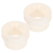 2 Pcs Swimming Pool Umbrella Stabilizer Adapter Threaded Stand Pole Wind Beach Umbrellas Patio