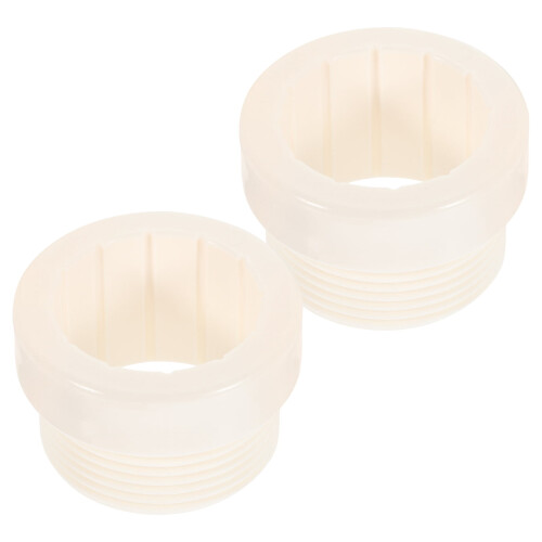 2 Pcs Swimming Pool Umbrella Stabilizer Adapter Threaded Stand Pole Wind Beach Umbrellas Patio