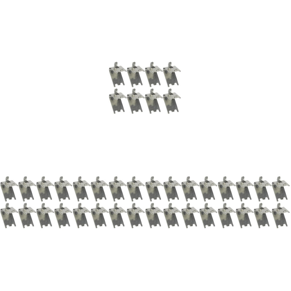 40 Pcs Freezer Shelf Clips Refrigerator Support Clips Cooler Shelf Brace Clip Hooks 9193271531777