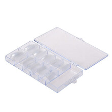Mnycxen 100Pcs Acrylic False Nail Art Fingernail Full Clean