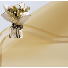 Rikyo Waterproof Frosted Flower Wrapping Paper, 20 Sheets, 23"x23"