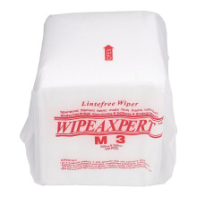 Electronic Cleaning Wipes Cleansing 90 Pcs Bulk Eyeglasses Small Lens Paper Dust-free White