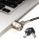 4X Laptop Lock Computer Lock Security Cable Lock Compatible for , Laptops & Other Devices with Lock Slot 8
