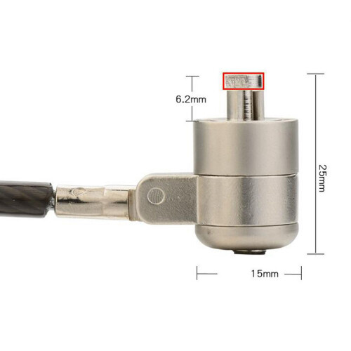 4X Laptop Lock Computer Lock Security Cable Lock Compatible for , Laptops & Other Devices with Lock Slot 1