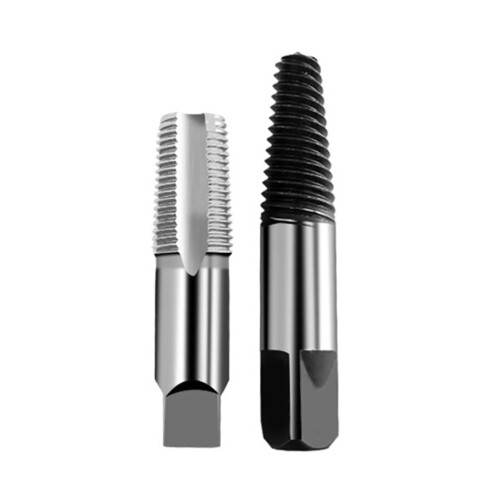 1/2 & 3/4-Inch Pipe Thread Repair Tap with Broken Screw Extractor - Hardware Tools Set 1