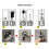1/2 & 3/4-Inch Pipe Thread Repair Tap with Broken Screw Extractor - Hardware Tools Set 7