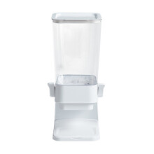 Begine Clearancesingle Cup Cereal Maker Single Bucket Storage Jar Oatmeal Maker Cereal Dispenser White,Storage Tank,Food Storage