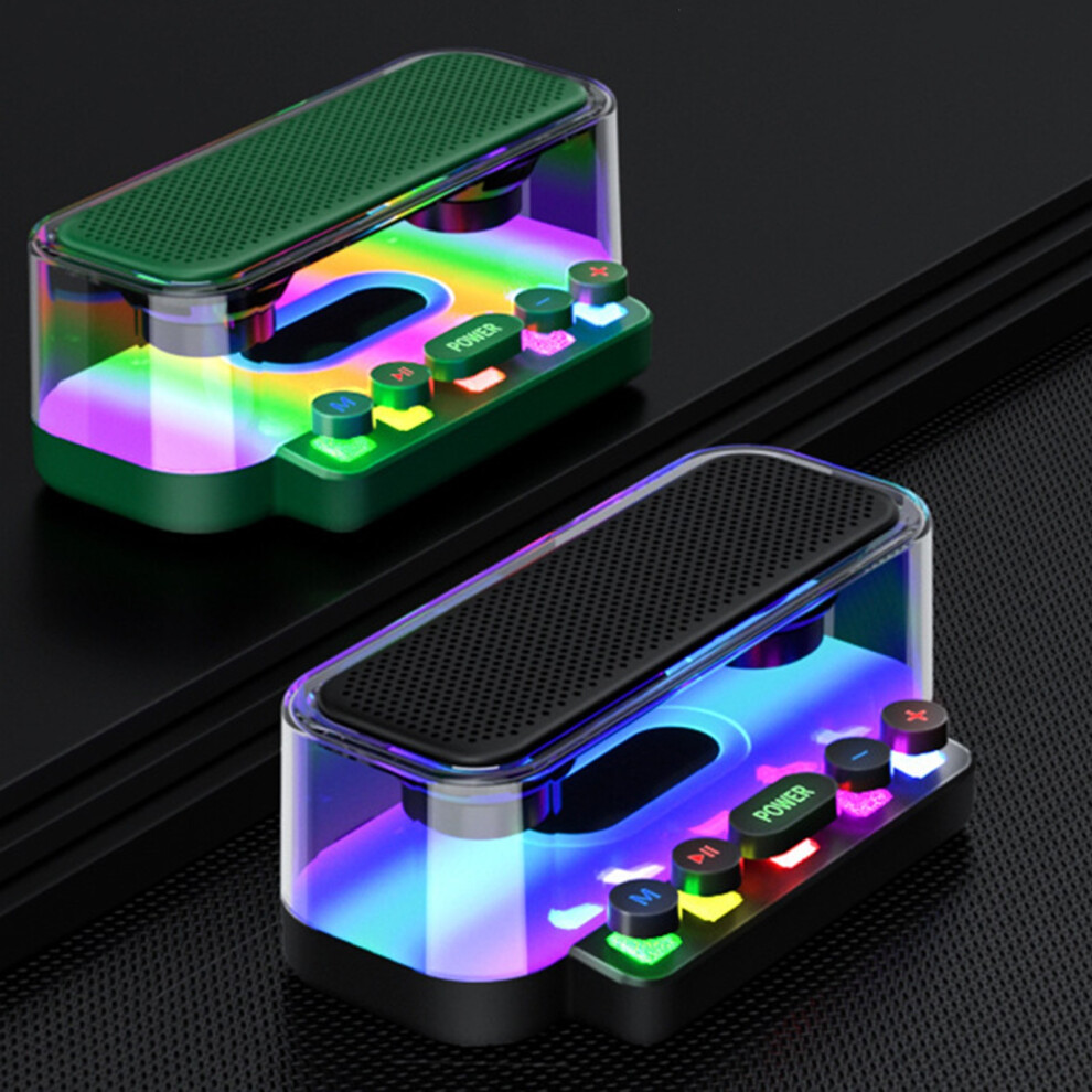 Jacenvly 2024 New Pro Bluetooth Speaker, Portable Outdoor Wireless 4D Surround Hifi Stereo Sound With Subwoofer, Bluetooth 5.0 9130661588355