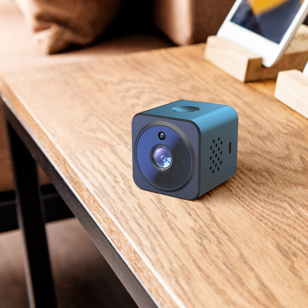 Ahomtoey Night Vision Mini Wifi Security Camera With Motion Detection, Black 9130661588430