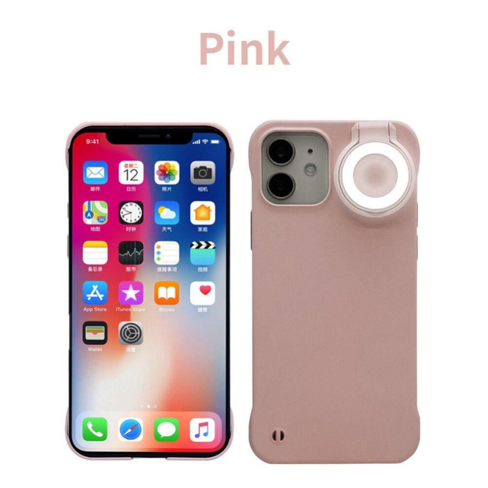 Selfie Ring Case For Compatible With Iphone 13 Pro Max, 3 Ing Modes For Live Stream, Makeup, Youtube, Selfie Illuminate For Women Light 9130661588836