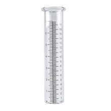Rain Gauge Rain Measuring Tool Glass Tube 21cm/8 inch