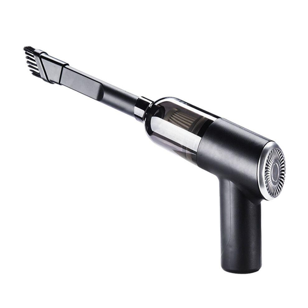 Yonrjhukm Car Vacuum With Powerful Suction Mini Vacuum For Crevices Keyboard Cleaner Usb Rechargeable Black 9130661590129