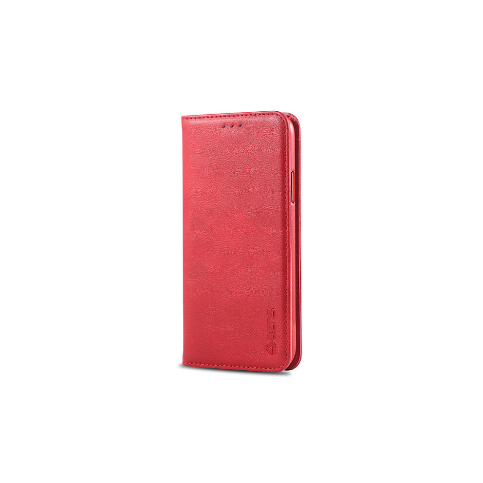 Stylish And Effective Wallet Case - Compatible With Iphone Xs Max Red 9170372814367