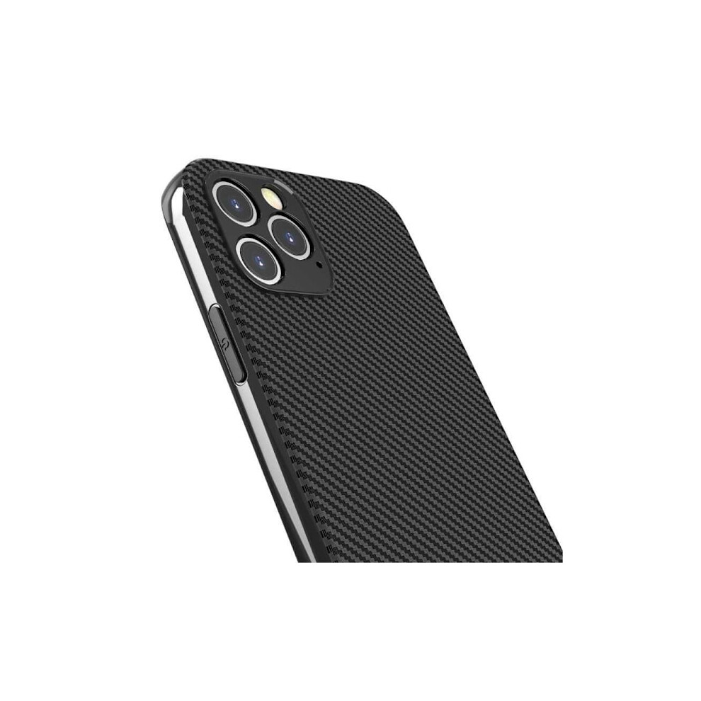 Compatible With Iphone 11 Pro Max Shockproof Case Fullcarbon V2 Black 9170372814954