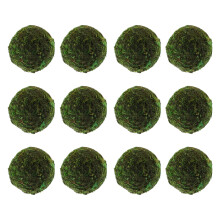 HOMEMAXS 12pcs Small Moss Balls Natural Green Moss Balls Bowl Filler Vase Moss Filler