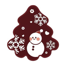 Christmas Kitchen Rug, Xmas Tree Rug, Bath Rugs, Xmas Non Slip Doormat, Holiday Floor Mat, Winter Carpet for Christmas Bathroom Home Decor (Red)