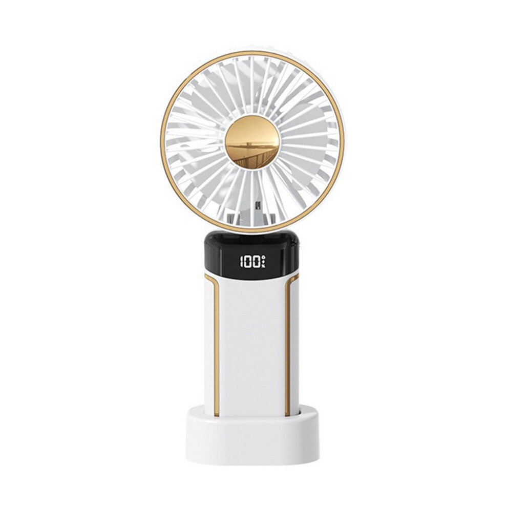Ygkuhd The New Handheld Fan Mini Usb Hanging Fan Portable Folding Silent Office Desk Fan 9165521363957