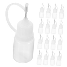 30pcs Precision Applicator Bottles with Fine Tip Nozzle for Crafts Glue Paint Ink Art Projects