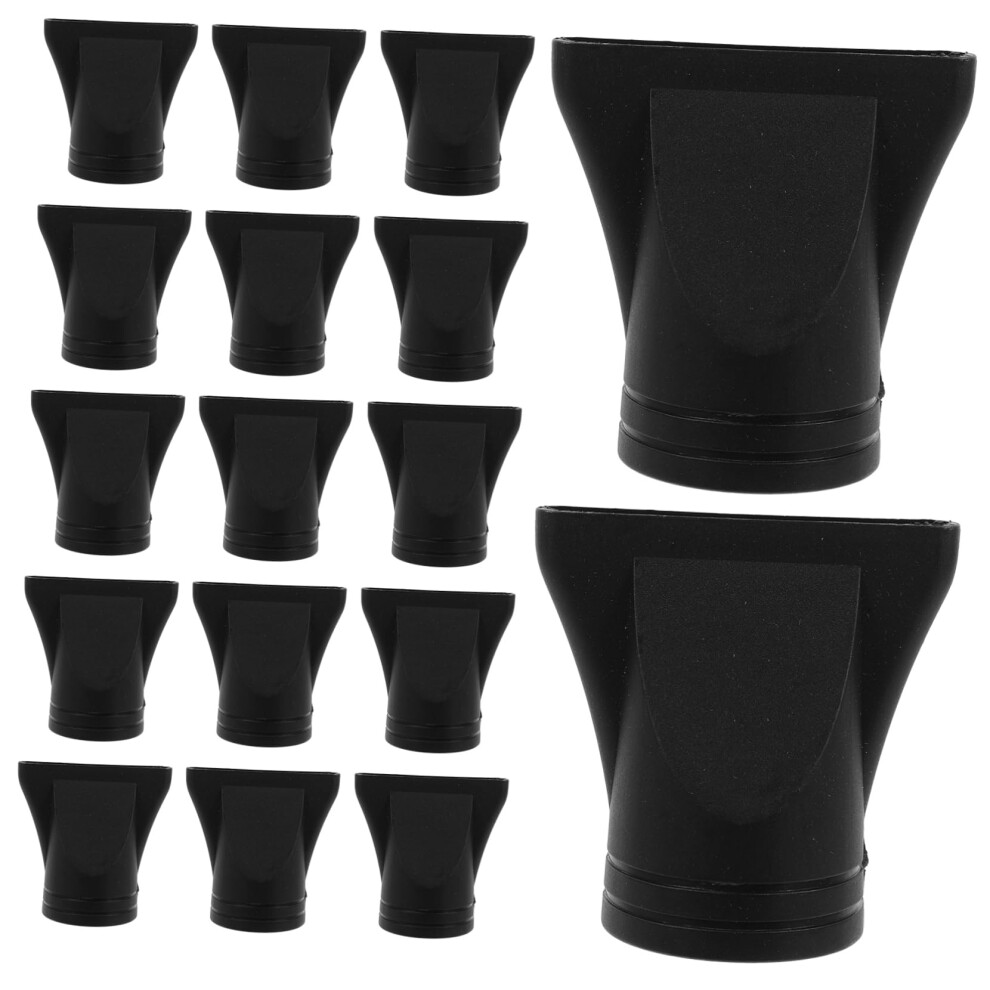 Universal Hair Dryer Diffuser and Nozzle Set, Heat Resistant, Frizz Reduction for Curly Hair