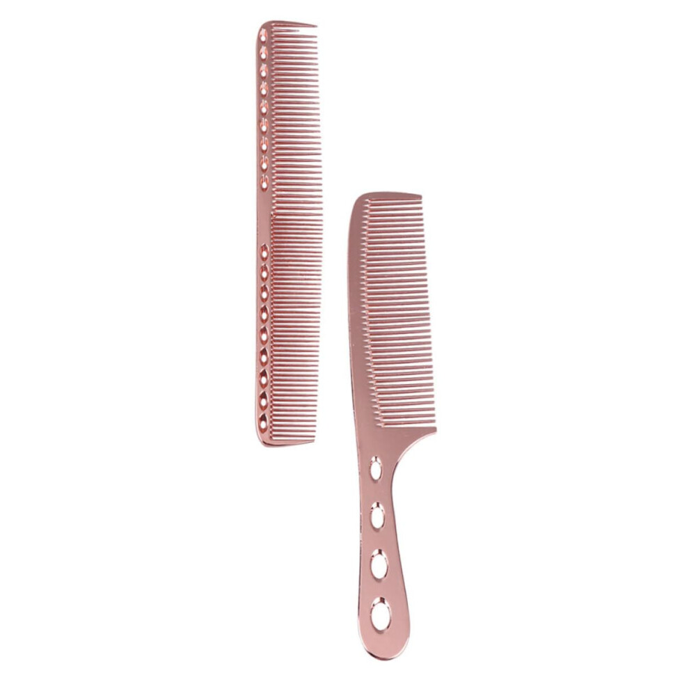 Unisex Antistatic Detangling Hair Comb 2Pcs Smooth Teeth For Salon And Home Styling Travel Friendly