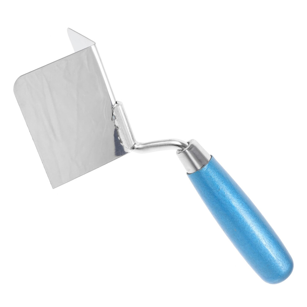 Stainless Steel Drywall Corner Trowel Ergonomic Grip For Inside And Outside Corner Finishing 9053599945857