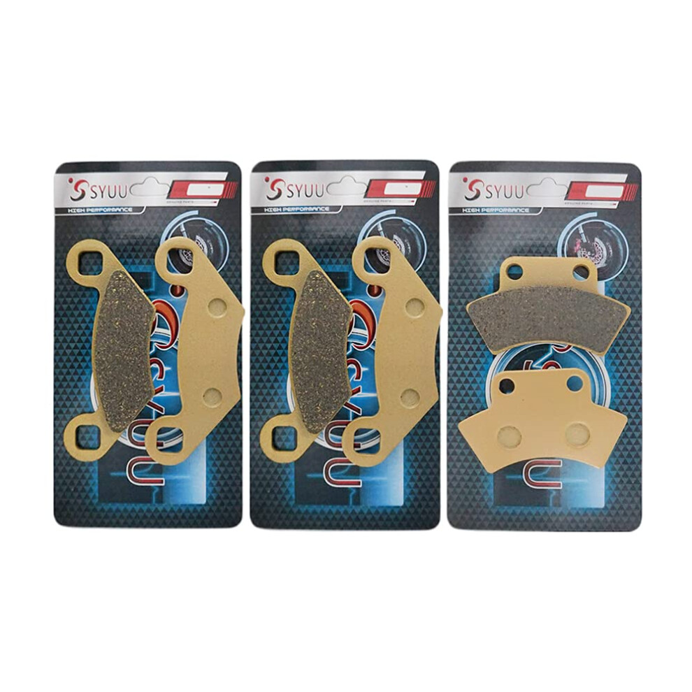 Atv Brake Pads Front Rear Semi Metallic Friction For Polaris Sportsman 500 Big Boss Scrambler 9070919656620