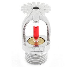 Fire Sprinkler Head 68C Glass Bulb 1/2 BSP Red Ceiling Mounted Rapid Fire Response