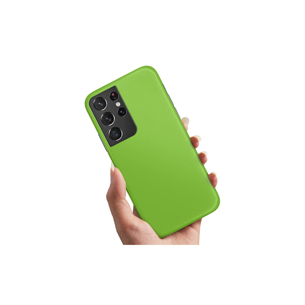 Compatible With Samsung Galaxy S21 Ultra - Case/Mobile Case Lime Lime Green 9009879015291