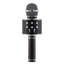 WS-858 Bluetooth Wireless Microphone Handheld Karaoke Mic USB KTV Player Bluetooth Speaker Record Music Microphones